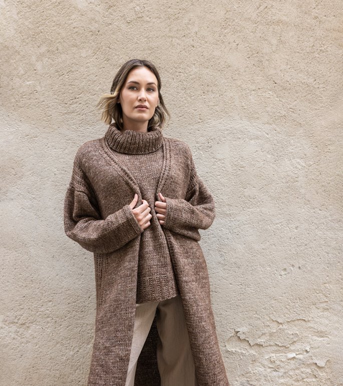 Lana Grossa FRAKKE Natural Alpaca Pelo