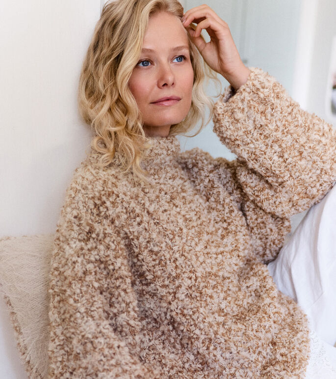 Lana Grossa SWEATER Orsetto Moulinè