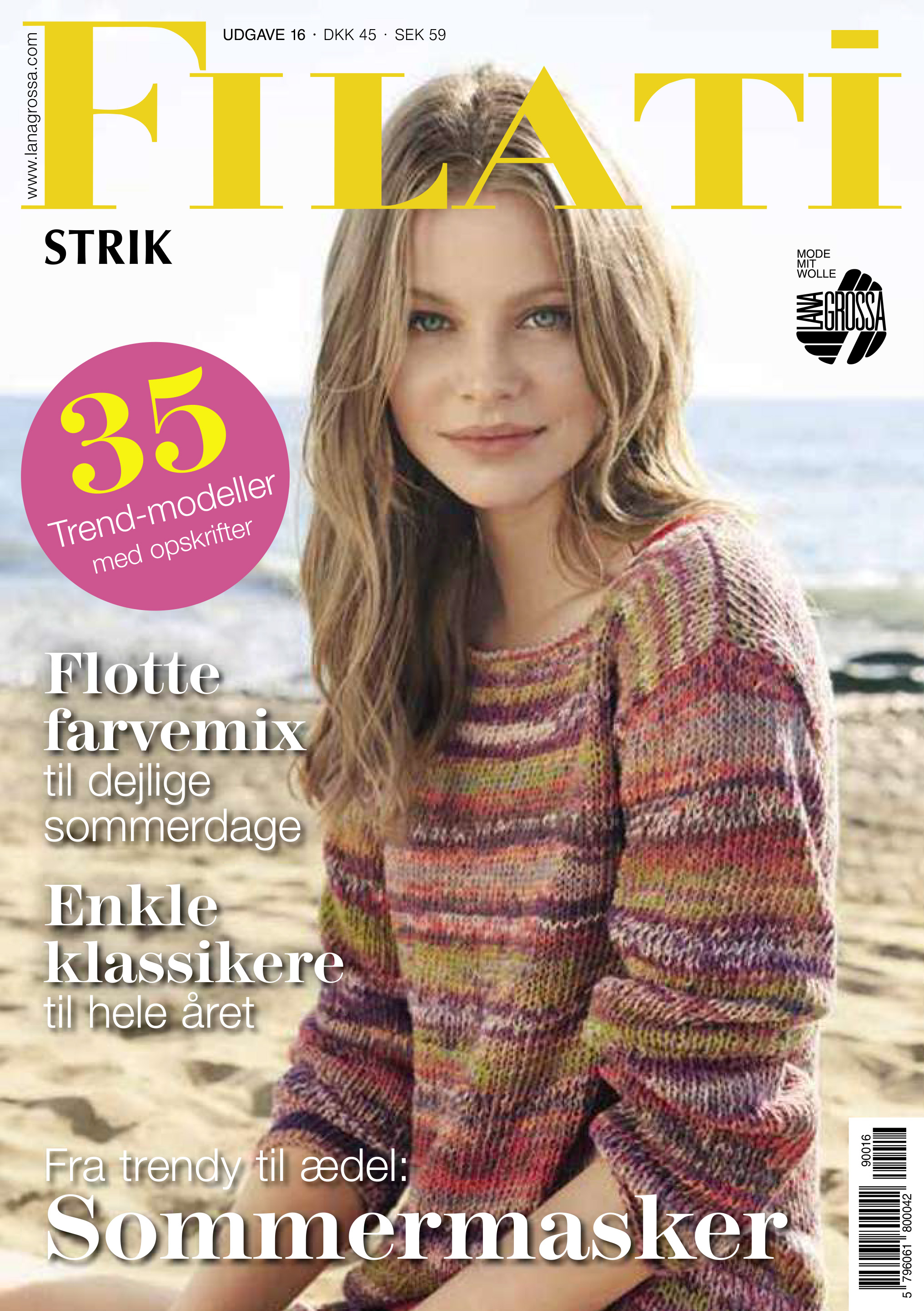 Lana Grossa mode-magazine Strik Udgave 16 (DK) | FILATI Onlineshop
