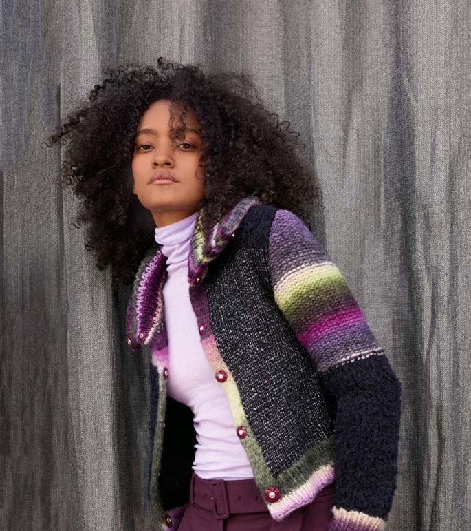 Lana Grossa JAKKE Lucida, Bomba & Orsetto